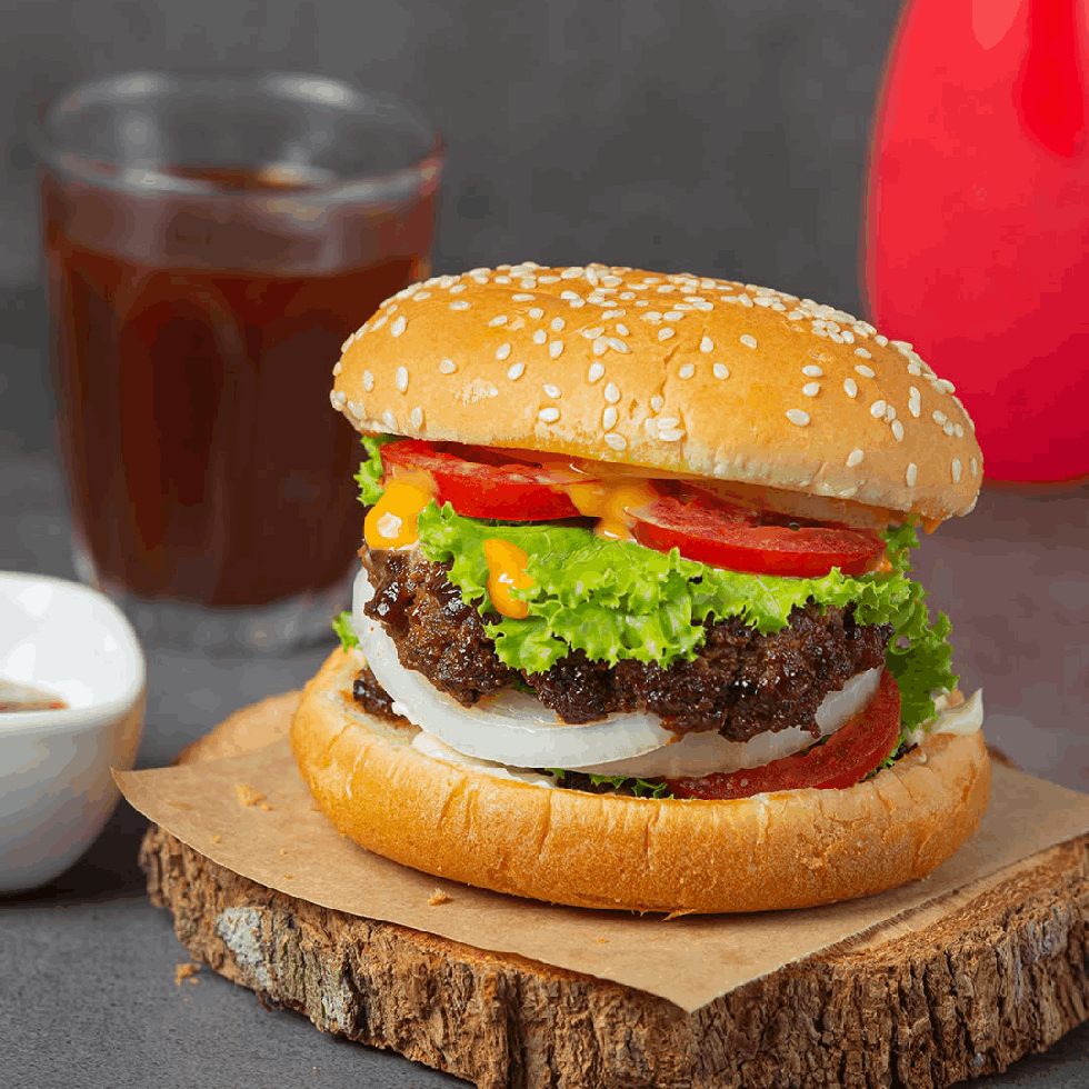 Gourmet Burgers Served at Caspian Pizzeria Hawick